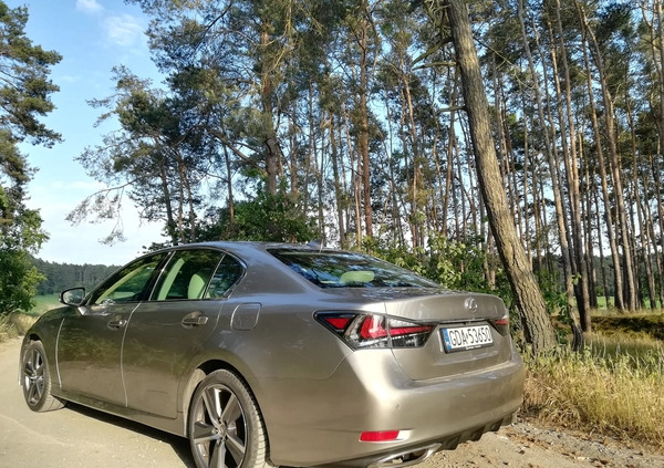 Lexus GS cena 104900 przebieg: 105000, rok produkcji 2017 z Krotoszyn małe 379